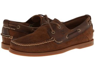 Timberland Earthkeepers Heritage 2 Eye Boat Mens Lace Up Moc Toe Shoes (Brown)