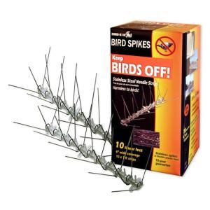 Bird X 10 ft. Stainless Steel Bird Spikes Kit STS 10 R