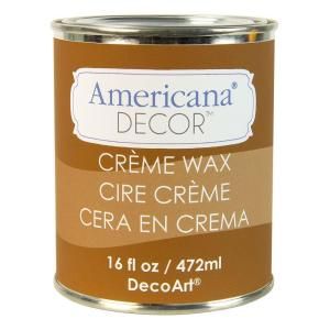DecoArt Americana Decor 16 oz. Light Golden Creme Wax ADM02 83
