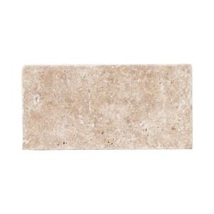 Jeffrey Court Travertine Noce 6 in. x 3 in. Travertine Wall and Floor Tile (1pack/8pieces 1sq. ft.) 99100