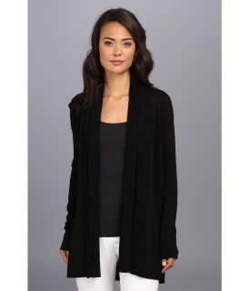 Calvin Klein Shawl Collar Flyway Womens Sweater (Black)