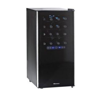 Wine Enthusiast Silent 32 Bottle Dual Zone Touchscreen Wine Cooler 272 03 32