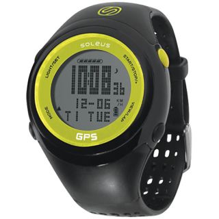 Soleus GPS Fit 1.0 Black/Lime Soleus GPS Watches