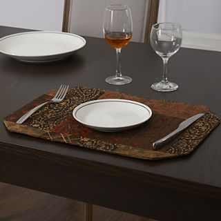 Set Of 4 European Style Montage Placemats