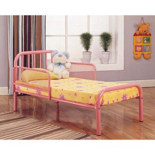 K b B487p Pink Finish Toddler Bed
