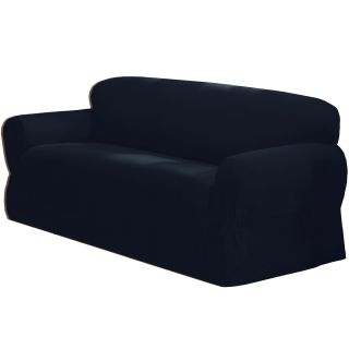 Canvas 1 pc. Loveseat Slipcover, Navy