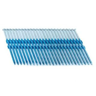 FASCO 3.25 in. x 0.121 in. 20 Degree Smooth Hot Dip Full Round Head Plastic Strip Nails 1000 per Box FP122120HDE1M