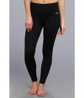 Fila Side Piped Long Tight Womens Workout (Black)