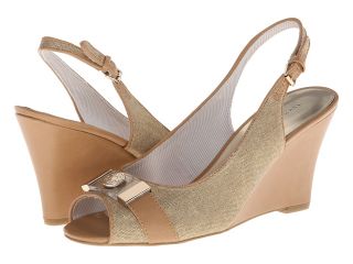 Tommy Hilfiger Veroniqu Womens Wedge Shoes (Gold)