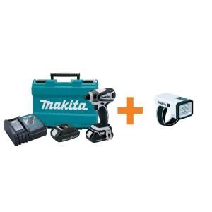 Makita 18 Volt Compact Lithium Ion Combo Kit (2 Piece) LXDT04CLW