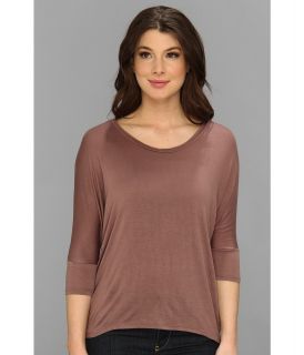 Culture Phit Garnette Dolman Top Womens T Shirt (Brown)