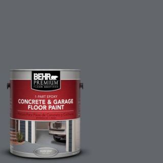 BEHR Premium 1 Gal. #PFC 65 Flat Top 1 Part Epoxy Concrete and Garage Floor Paint 93001