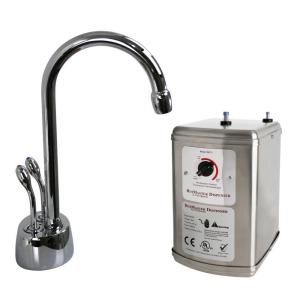 Westbrass Develosah Hot/Cold Water Dispenser with Tank in Polished Chrome D272H 26