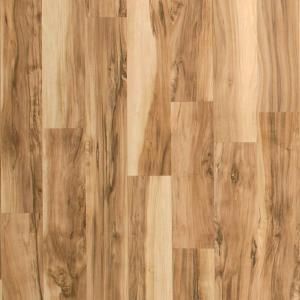 Hampton Bay Brilliant Maple Laminate Flooring   5 in. x 7 in. Take Home Sample HB 015246