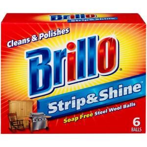Brillo Strip & Shine Steel Wool Balls 23306