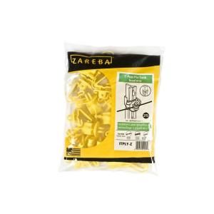Zareba Yellow T Post Pin Lock Insulator (25 Per Bag) ITPLY Z