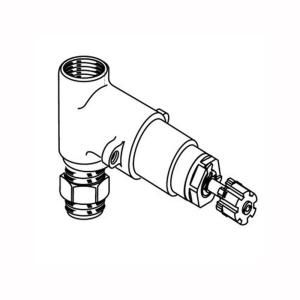 American Standard 1/2 In. Rough On/Off Volume Control Valves, 1/2 In. Inlet/Outlet (Handle Not Included) R701