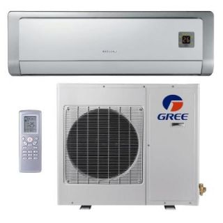 GREE Premium Efficiency 12,000 BTU Ductless Mini Split Air Conditioner with Heat   115V/60Hz GWH12ABA3DNA2B