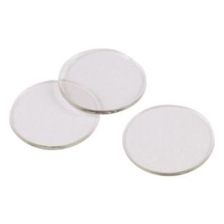 Everbilt Round Clear Vinyl Non Adhesive 3/4 in. Discs for Glass Surfaces (10 Pack) 49966