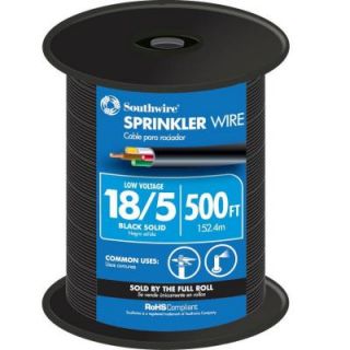 Southwire 500 ft. 18 5 UL Burial Sprinkler Wire 49275145