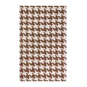 Home Decorators Collection Houndstooth Cream/Brown 8 ft. x 11 ft. Area Rug 0166940820