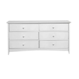 Home Decorators Collection Hawthorne 44 in. W White 6 Drawer Dresser 2048900410