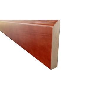 Home Decorators Collection 4 in. x 8 ft. Furniture Base Molding in Cabernet FBM8 CB