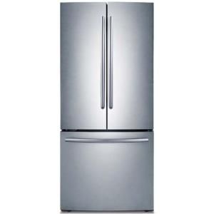 Samsung 21.6 cu. ft. French Door Refrigerator in Stainless Steel RF221NCTASR