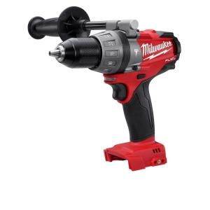 Milwaukee M18 Fuel 18 Volt Lithium Ion Brushless 1/2 in. Hammer Drill/Driver (Tool Only) 2604 20