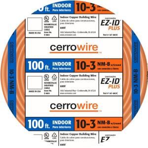 Cerrowire 100 ft. 10/3 NM B Wire 147 1803CR