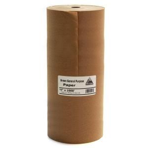 Easy Mask 18 in. x 1000 ft. Brown Masking Paper 12102