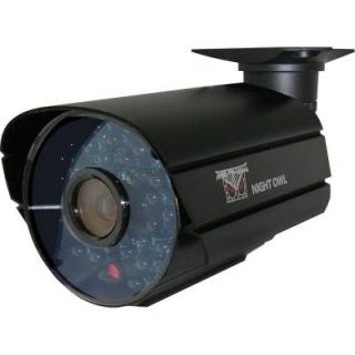 Night Owl Wired 600 TVL Indoor/Outdoor Hi Resolution Security Camera with 36 Cobalt Blue LEDs CAM OV600 365