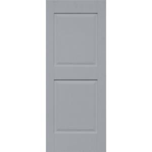 Home Fashion Technologies Plantation 14 in. x 65 in. Solid Wood Panel Shutters Behr Iron Wood 1451465331