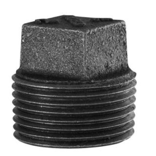 LDR Industries 1/4 in. Black Iron MPT Plug 310 P 14