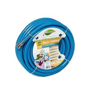 Element 5/8 in. x 50 ft. Pure and Simple Lead Free Garden Hose ELLF58050