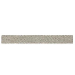 Daltile Identity Cashmere Gray Fabric 1 in. x 6 in. Porcelain Cove Base Corner Floor and Wall Tile MY25SC36C9T1P