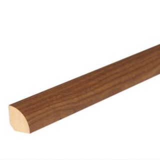Mohawk Ginger Brown Oak 19.05 in. Thick x 0.75 in. Width x 94 in. Length Quarter Round Laminate Molding MQRT 01523