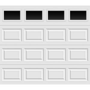 Clopay Premium Series 9 ft. x 7 ft. 6.5 R Value Insulated Garage Door with Plain Windows 2050