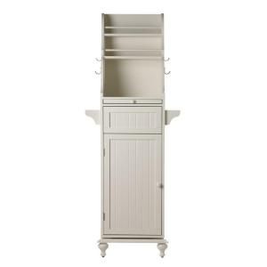 Home Decorators Collection Revolving 67.5 in. H Kitchen Storage Carousel in Polar White 1174110410
