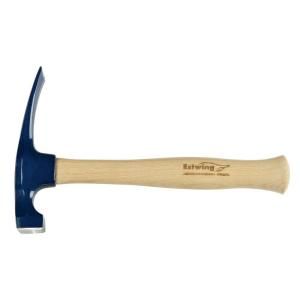 Estwing 21 oz. Wood Handle Bricklayer Hammer EW6 21BL