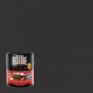 Restore 1 gal. Solid Acrylic Water Based Bark Exterior Stain 47030