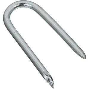 National Hardware 2 1/2 in. Zinc Plated Gate Wire Staple V2080 2 1/2 WIRE STAPL