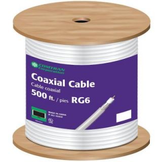 Cerrowire 500 ft. RG6 Coaxial Cable 262 10262J
