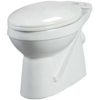 Bathroom Anywhere Elongated Toilet Bowl Only in White 38720.0