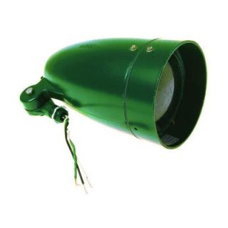 Bell 1 Light 120 Volt Outdoor Green Bullet Light 5820 8