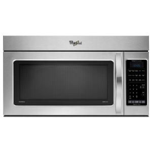 Whirlpool 1.8 cu. ft. Over the Range Convection Microwave in Stainless Steel, with Sensor Cooking DISCONTINUED WMH76718AS