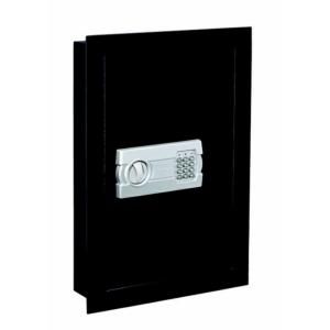 Stack On Wall Safe with Electronic Lock in Black PWS 1522 DS