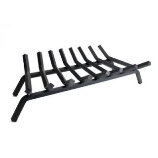 Pleasant Hearth 3/4 in. Steel Fireplace Grate 33 in. 8 Bar BG7 338M