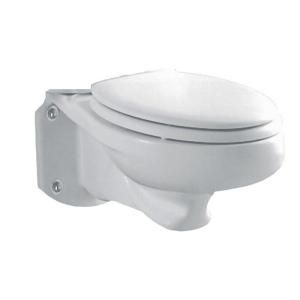 American Standard Glenwall Elongated Pressure Assist Toilet Bowl Only in White 3402.016.020