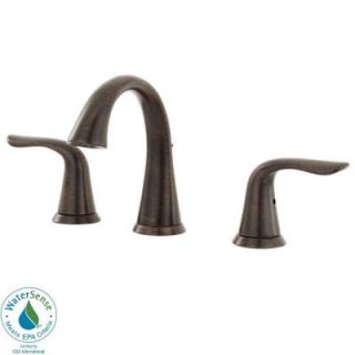 Delta Lahara 8 in. Widespread 2 Handle High Arc Bathroom Faucet in Venetian Bronze 3538LF RB